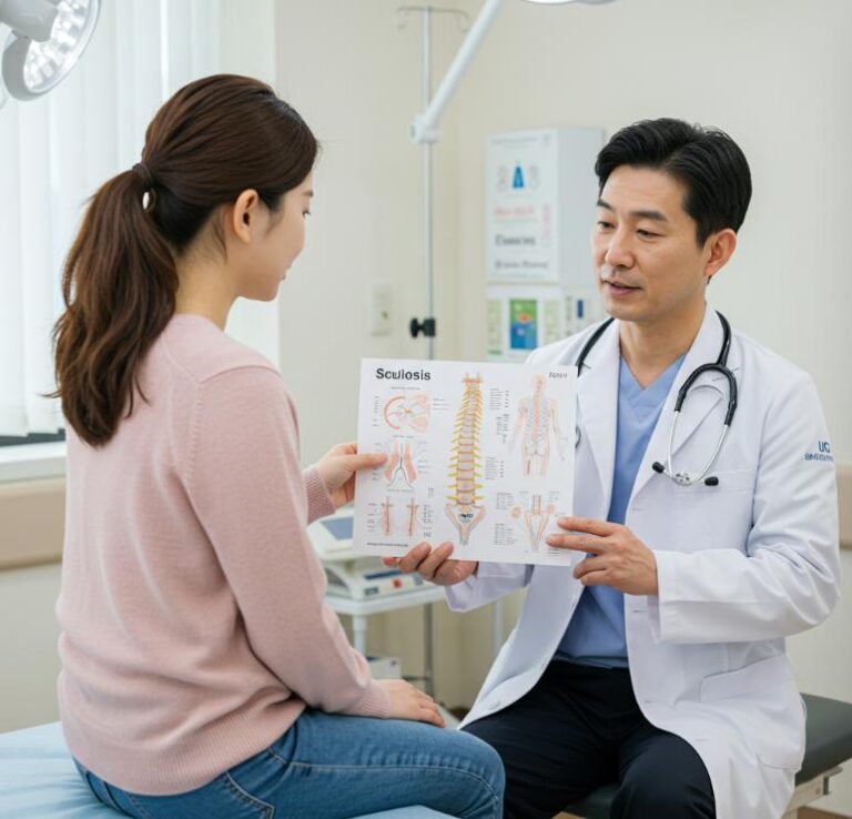 척추측만증 초기 증상과 교정 치료 방법