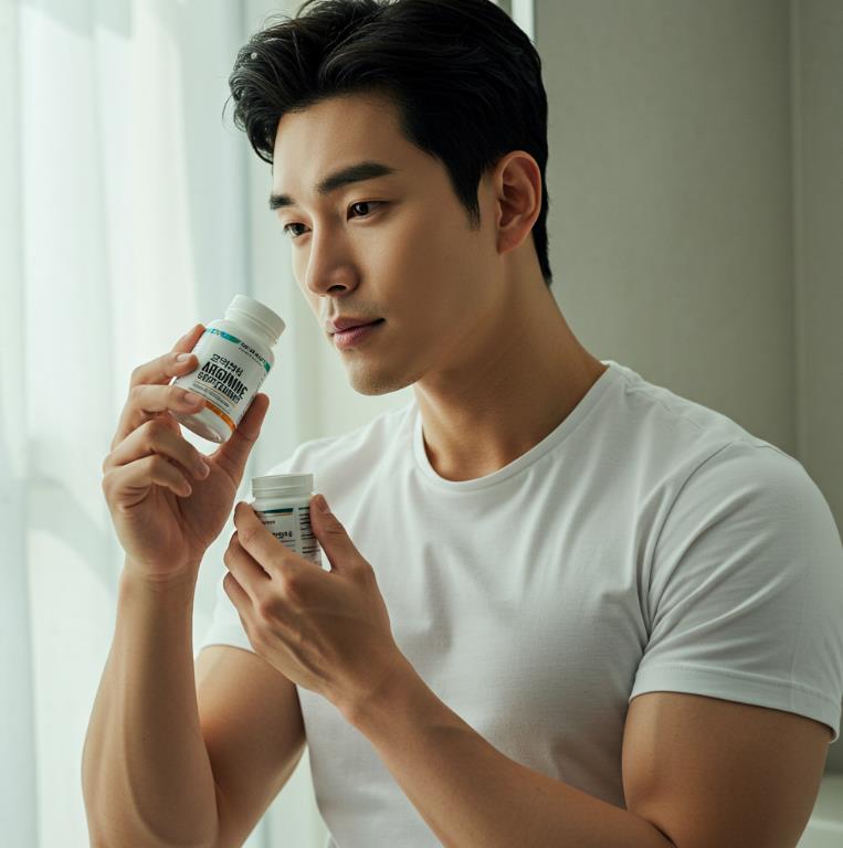 아르기닌이 혈류 개선과 남성 건강에 미치는 영향