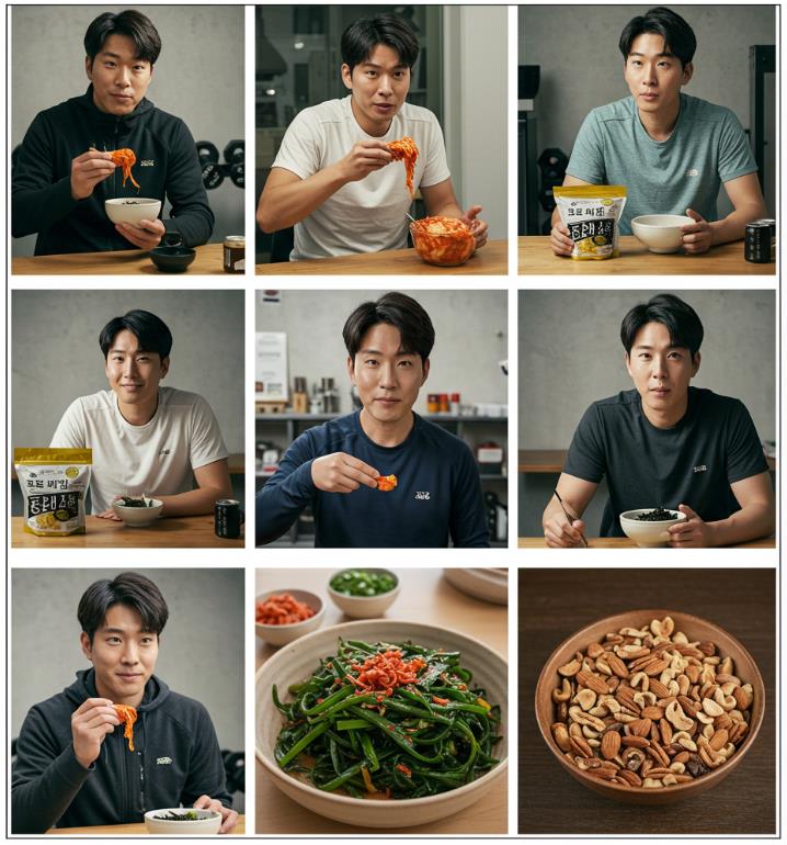 아연이 풍부한 음식을 먹고 더 건강해진 한국 남성