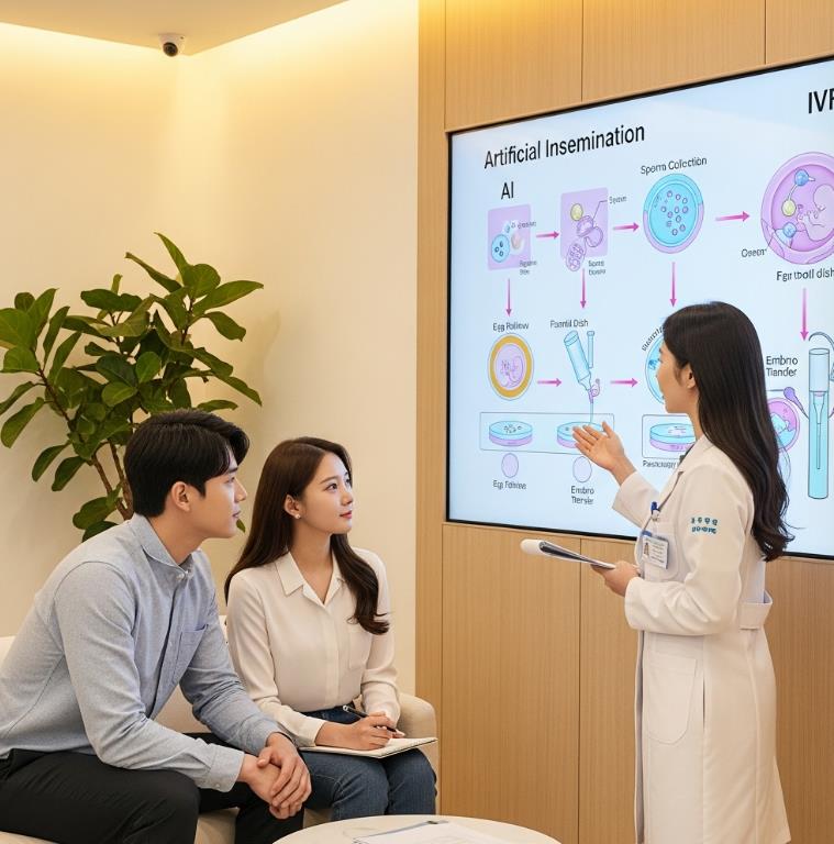 인공수정과 시험관아기 시술 차이점