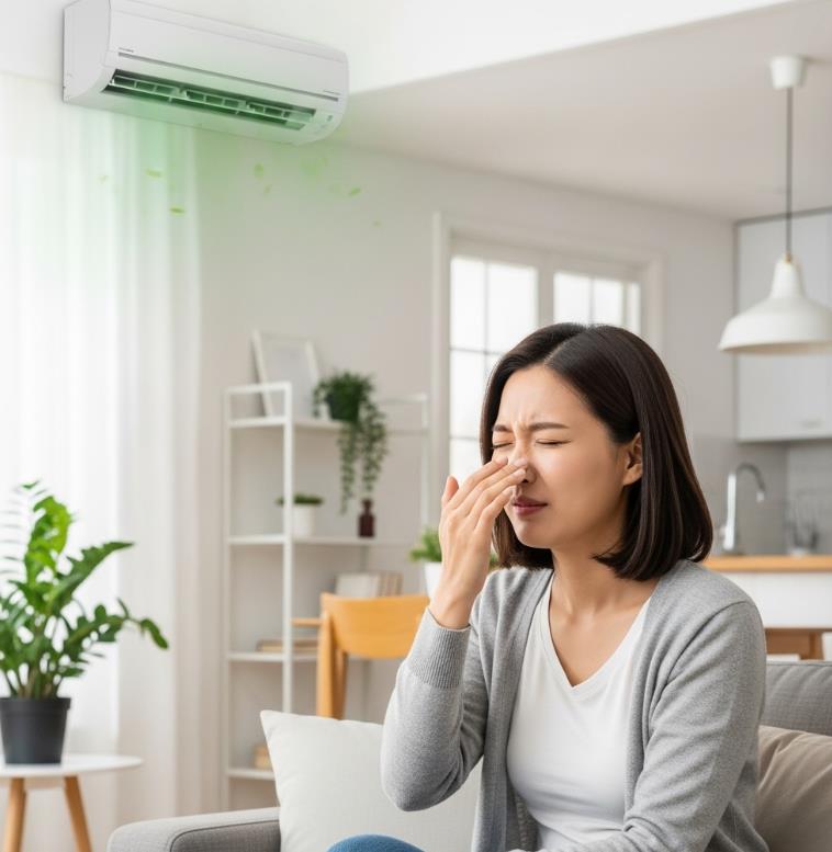 에어컨 작동 시 냄새