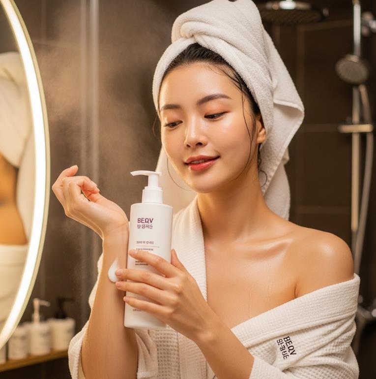 샤워 후 바로 로션