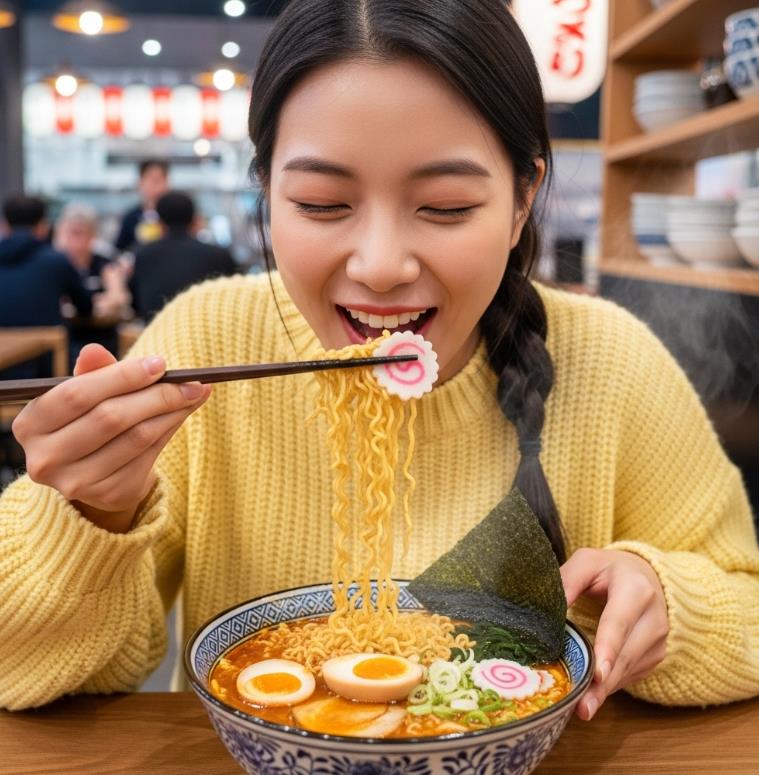 라면 물을 버리면