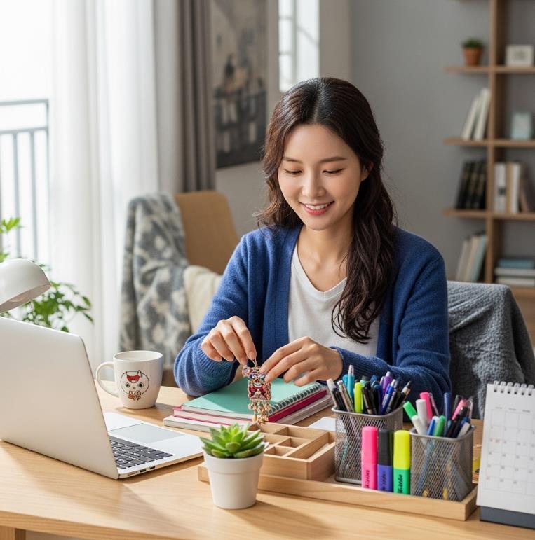 책상 정리가 집중력에 영향을 준다