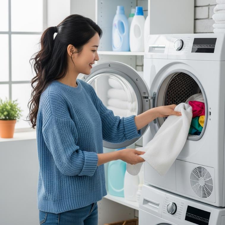 의류건조기 사용 후 옷이 줄어드는 이유