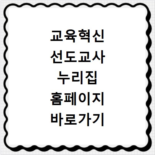 교육혁신 선도교사 누리집 홈페이지 바로가기 https://educator.keris.or.kr