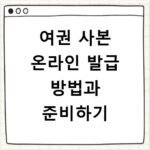 여권 사본 온라인 발급 방법과 준비하기