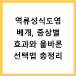 역류성식도염 베개, 증상별 효과와 올바른 선택법 총정리